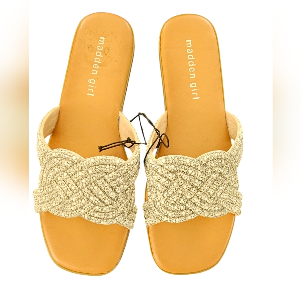 Madden girl silver sandals